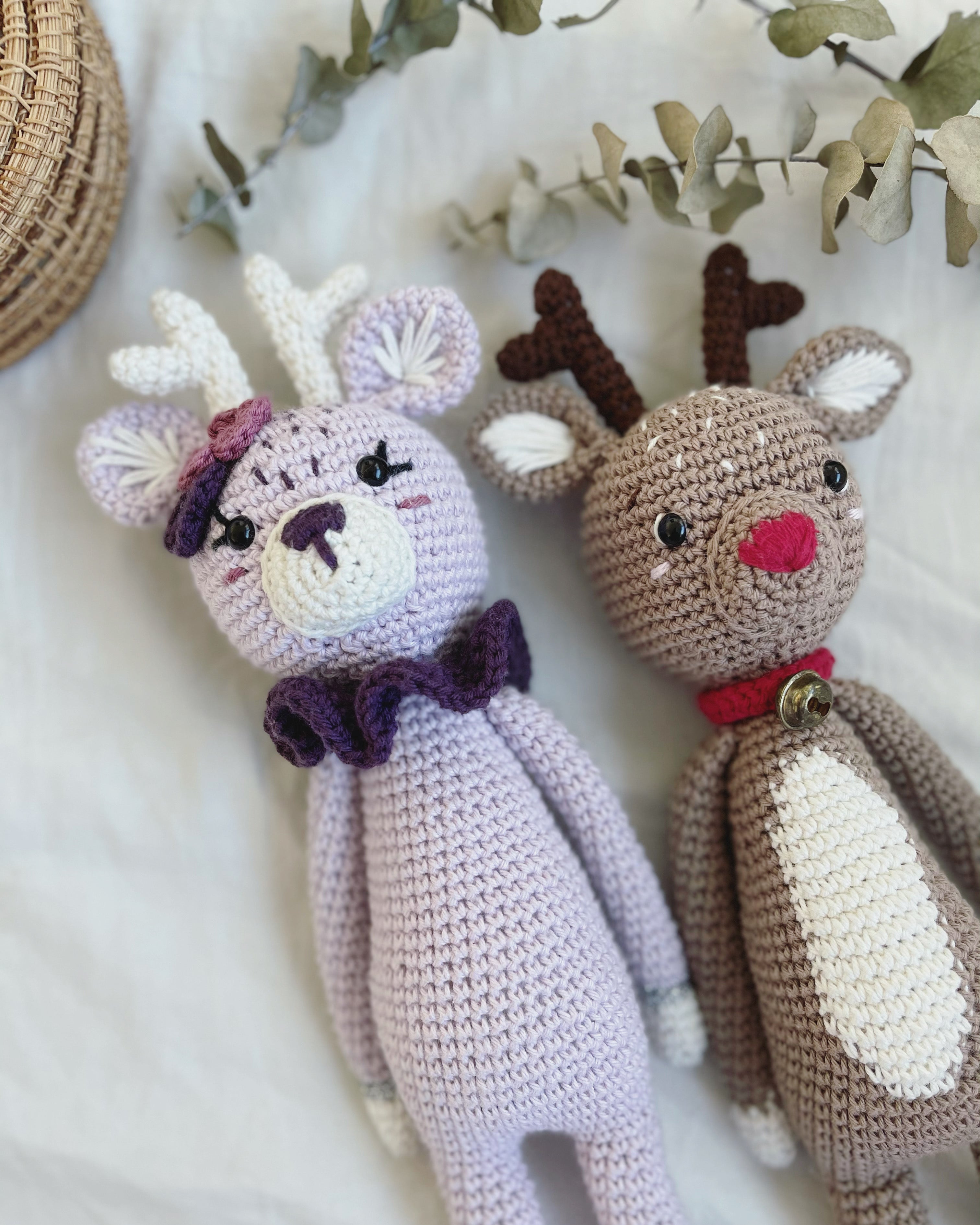 Rensdyret Rudolf og Emily en pakkeløsning