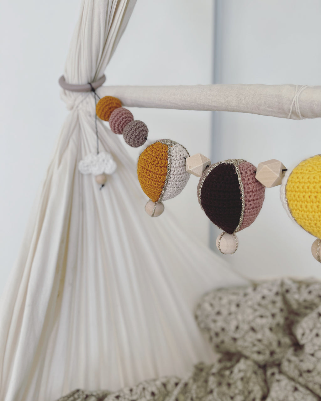 Ballonkæde med Striber