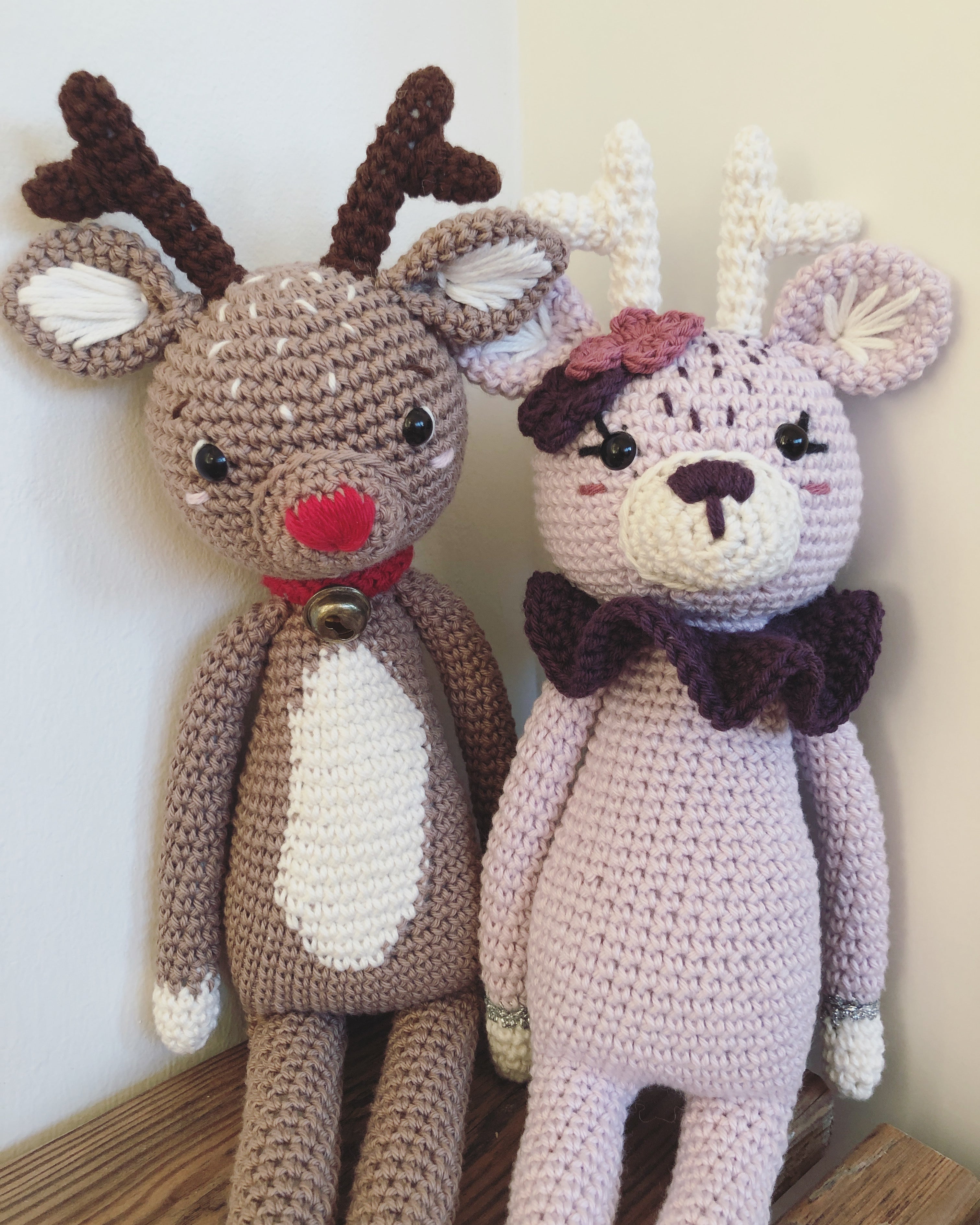 Rensdyret Rudolf og Emily en pakkeløsning